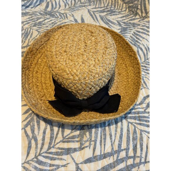 Tracey Tooker natural straw sun hat, one size, $275 - Picture 4 of 6